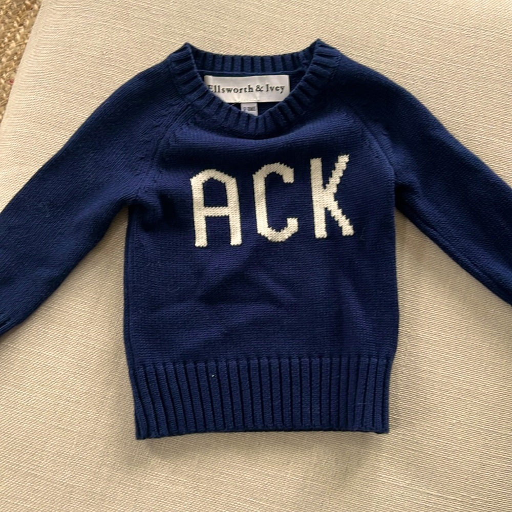 Ellsworth and Ivey ACK Sweater Navy blue